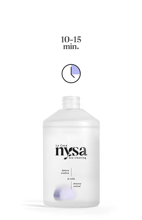 Nakon ubacivanja tablete sačekajte 10 - 15min. kako bi se tableta u potpunosti rastvorila.